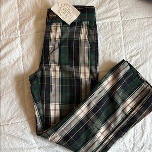 The Beaufort Bonnet Company - Plaid Boy’s Pants - Adjustable waist (Size 8)